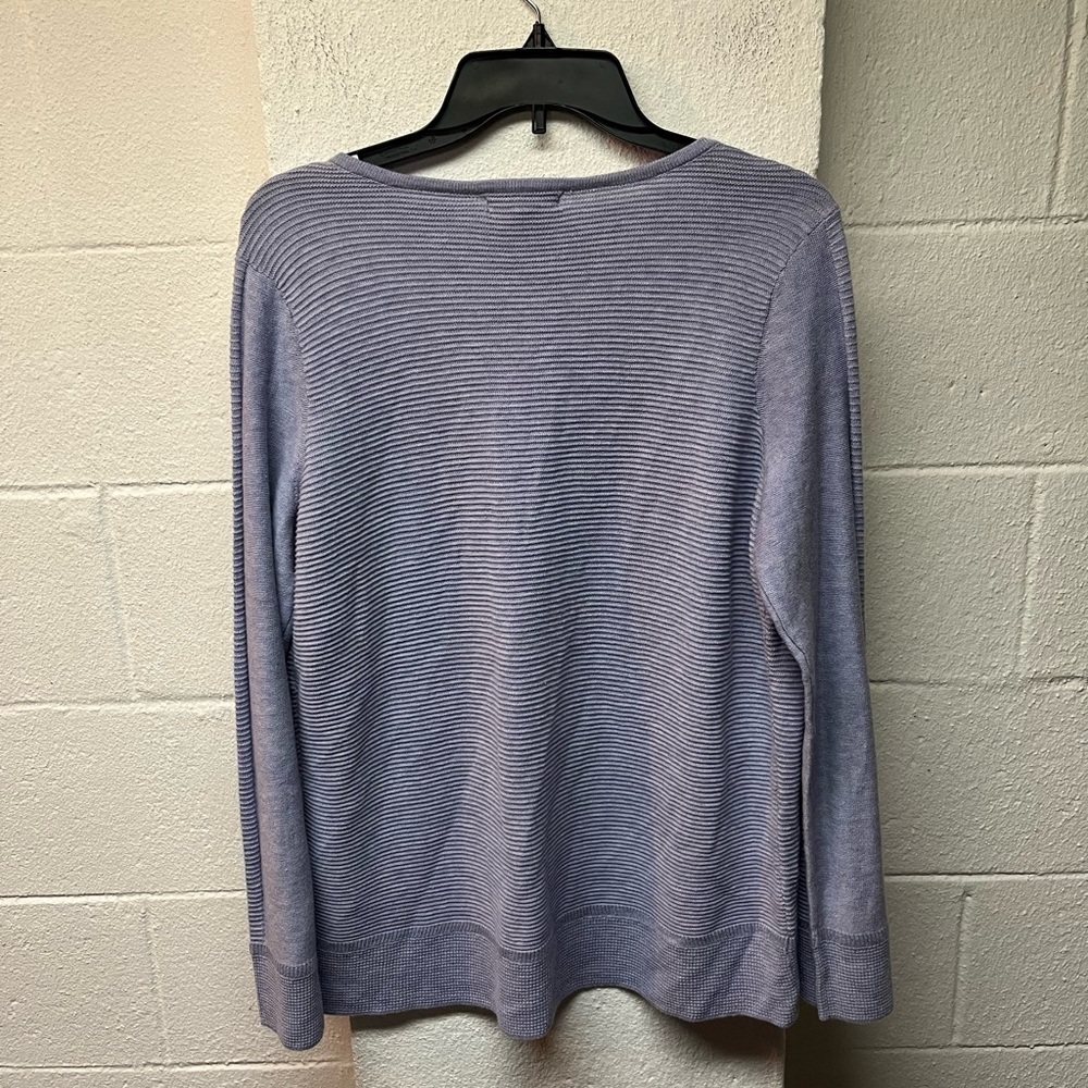 Express Lavender Knit Sweater - Picture 5 of 5